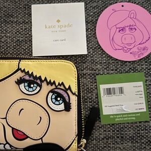 Kate Spade New York Miss Piggy wallet Disney Edition